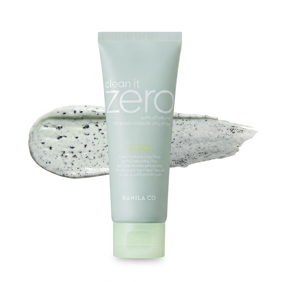 BANILA CO Clean It Zero Pore Clarifying Charcoal Capsule Clay Mask 100g
